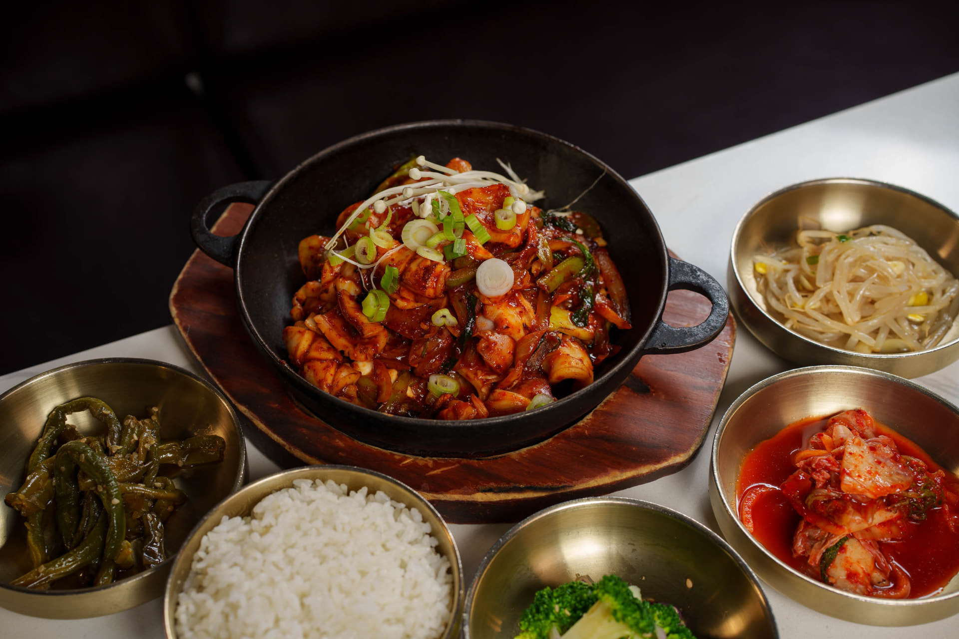 Squid Bokkeum at Koho Korean BBQ