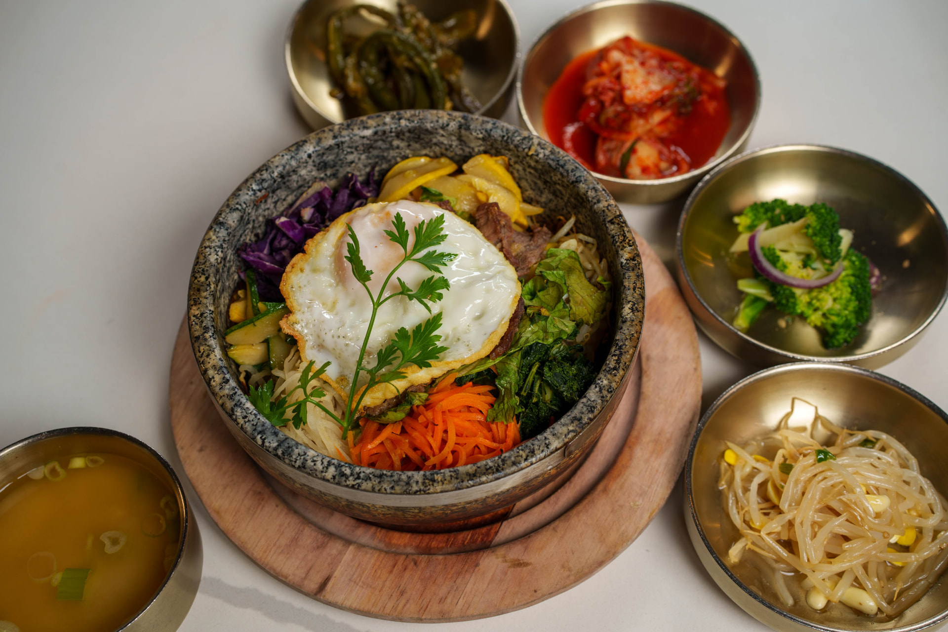 Hot Stone Bibimbap at Koho Korean BBQ