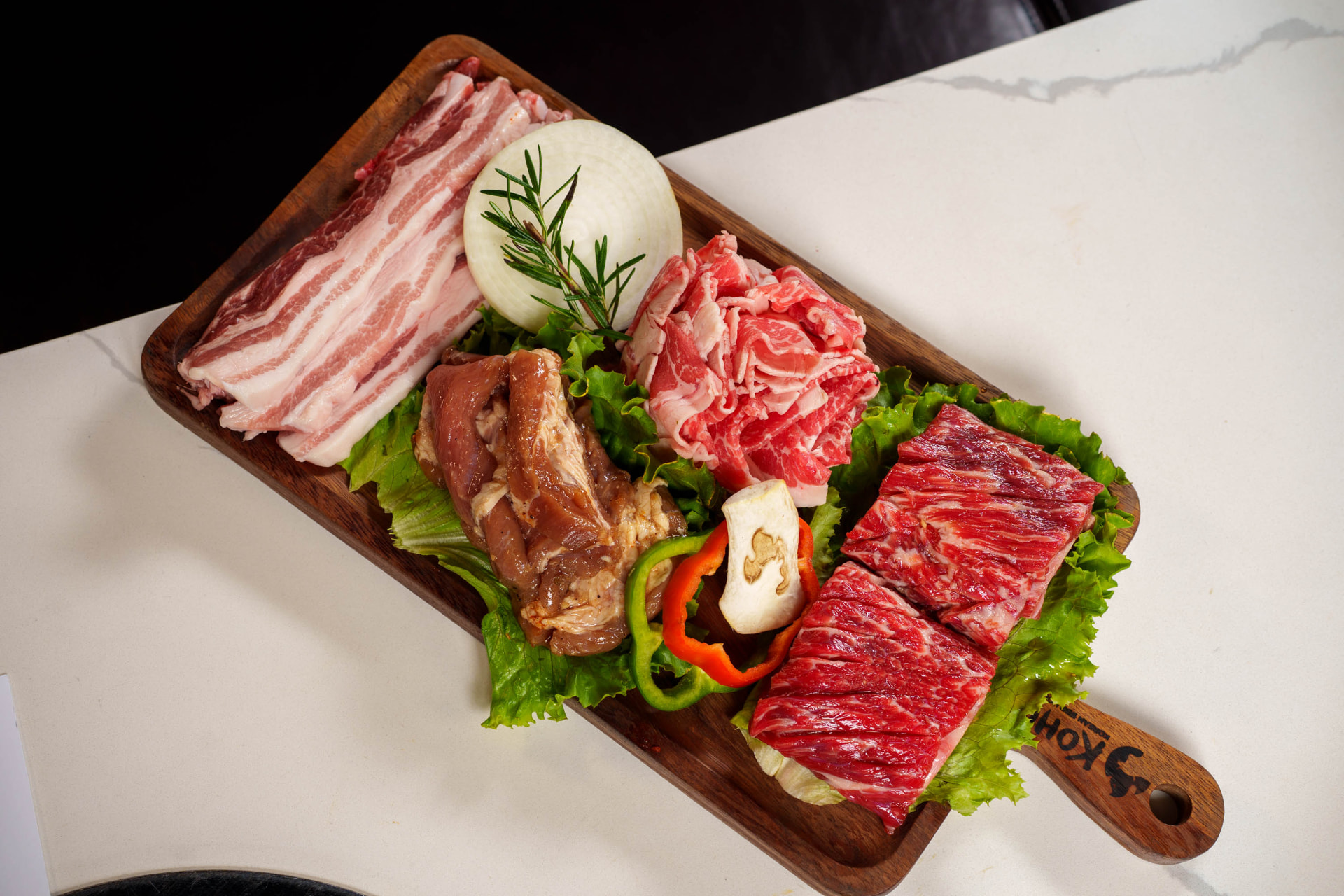 Beef & Pork at Koho Korean BBQ
