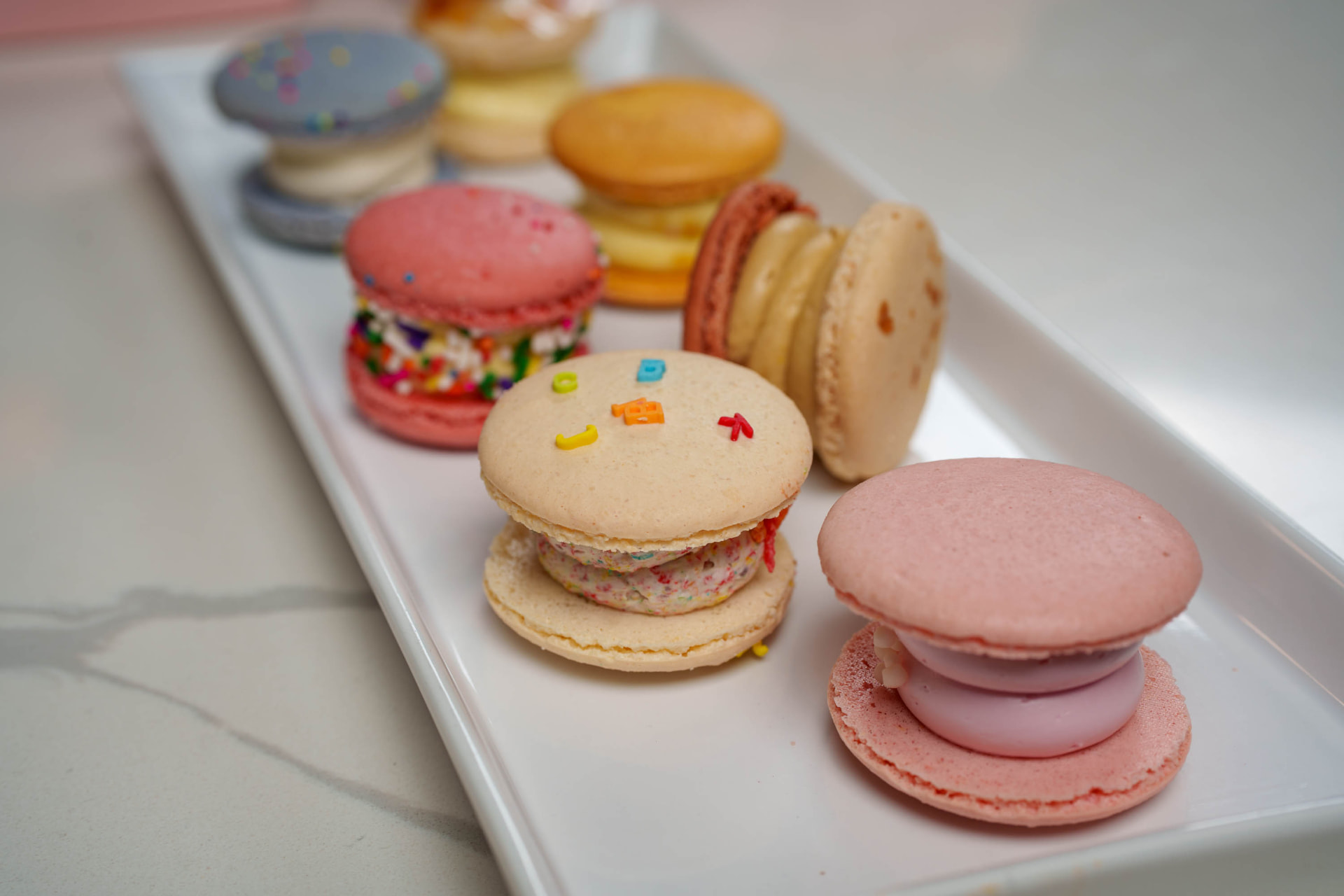 Macarons at Koho Korean BBQ